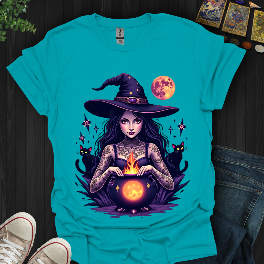 Cauldron Witch T-Shirt