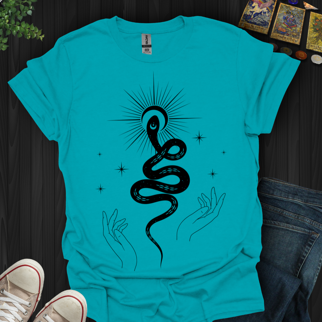 Celestial Hands and Snake T-Shirt