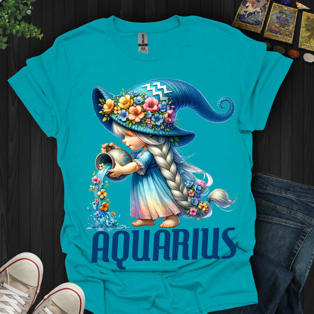 Aquarius Gnome T-Shirt