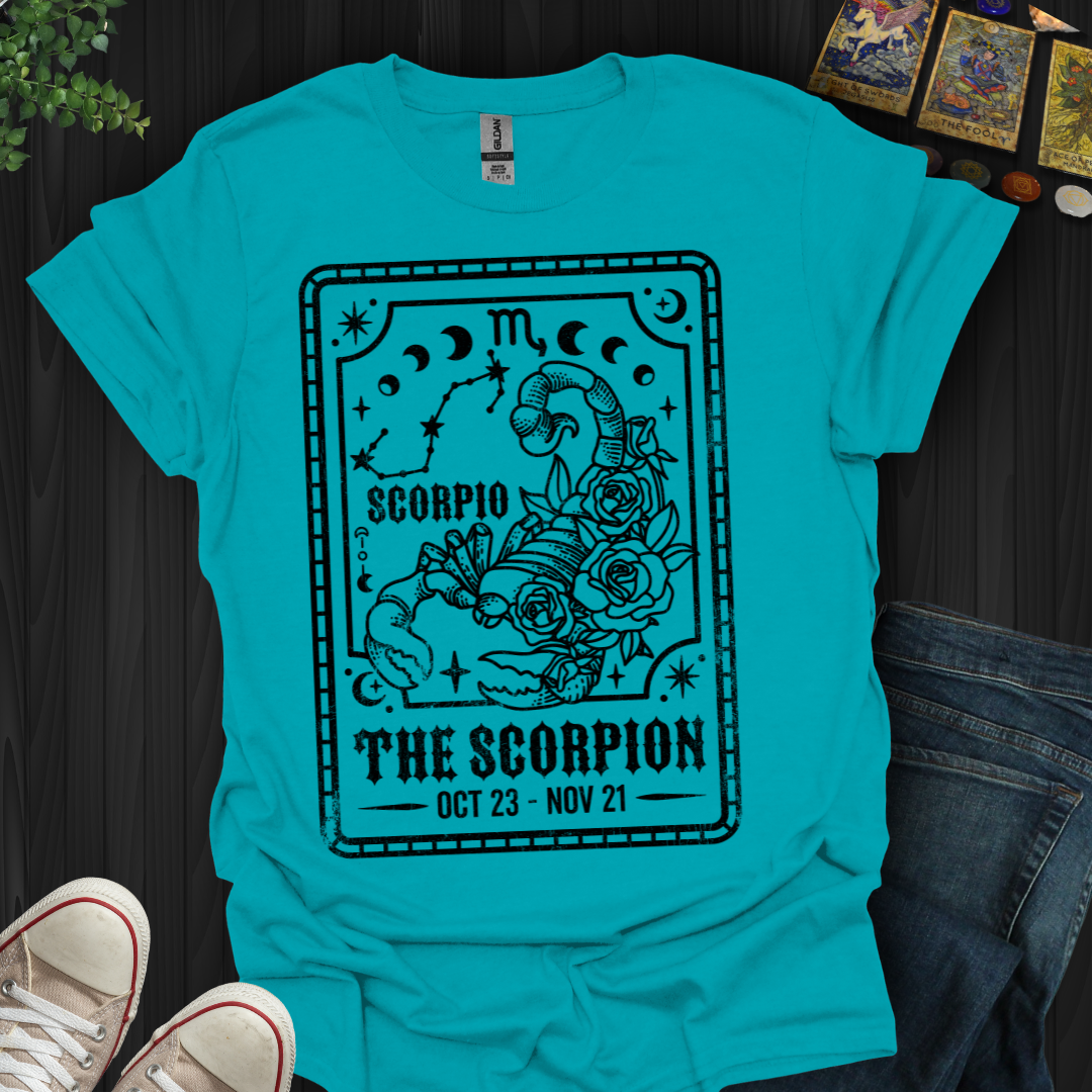 Scorpio: The Rose & The Sting T-Shirt