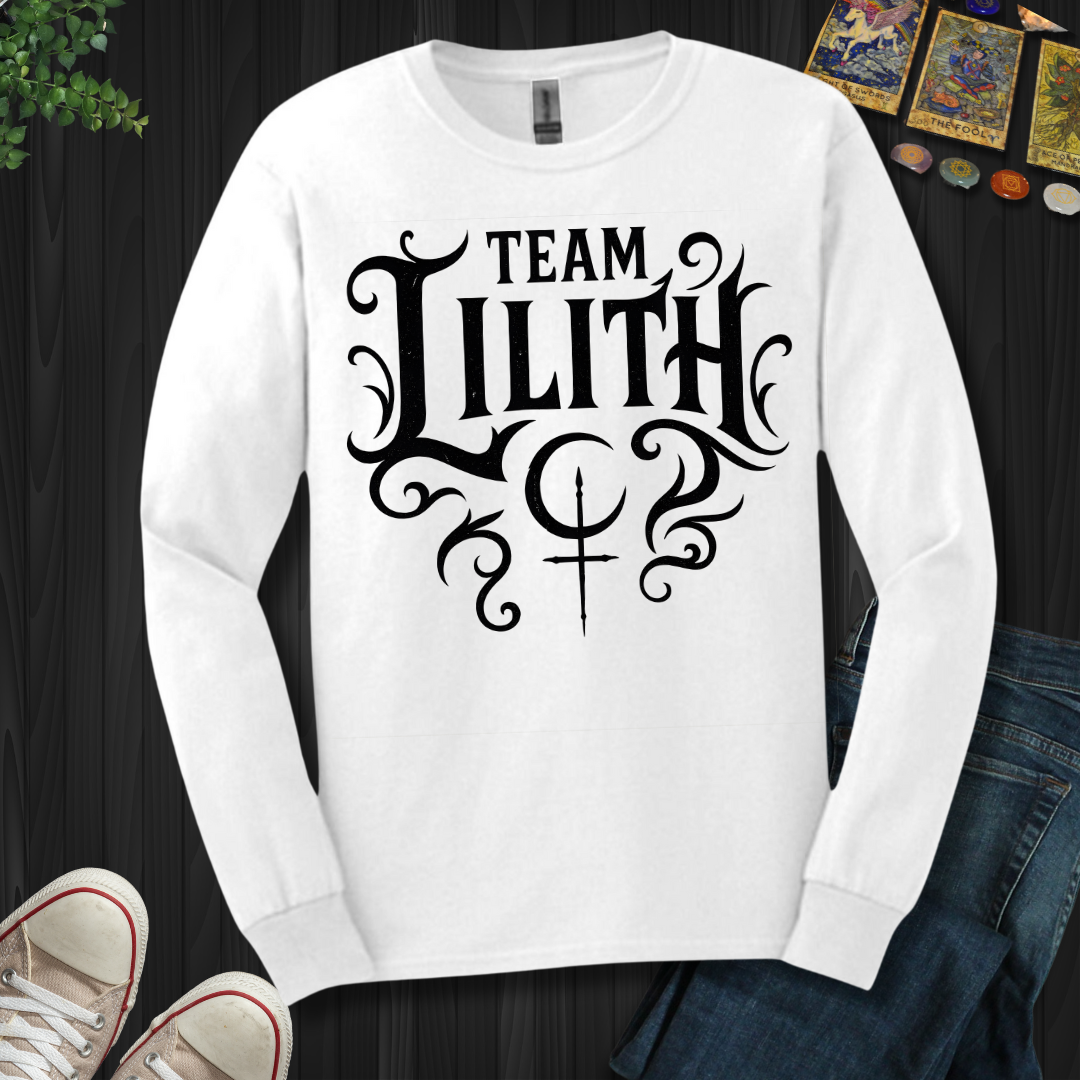 Team Lilith: Sacred Rebellion Long Sleeve Tee