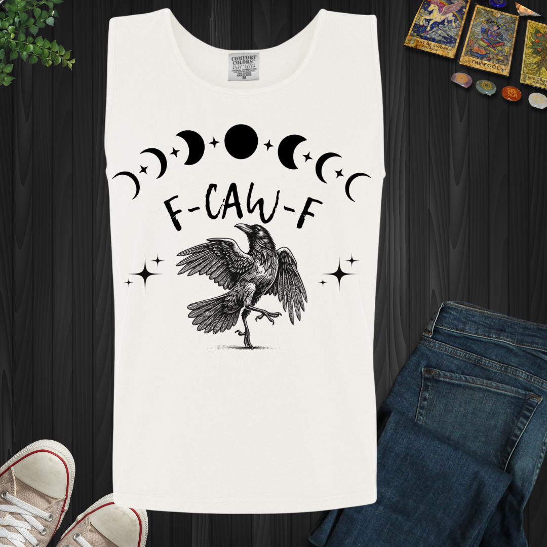 Gothically Yours: Raven in Rebellion Tank Top
