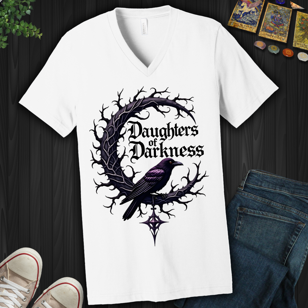 Daughters Of Darkness V-Neck Tee
