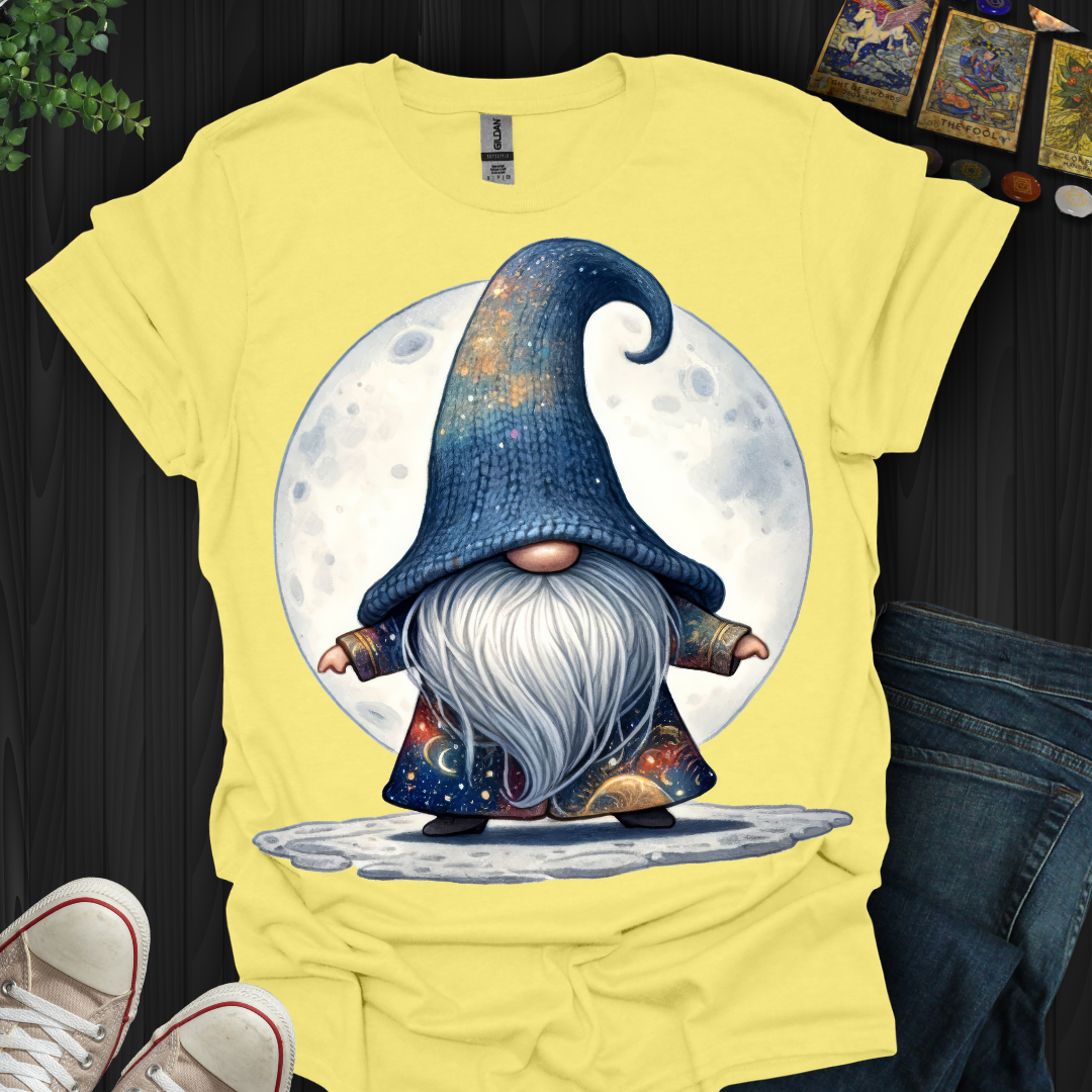 Celestial Moon Gnome  T-Shirt