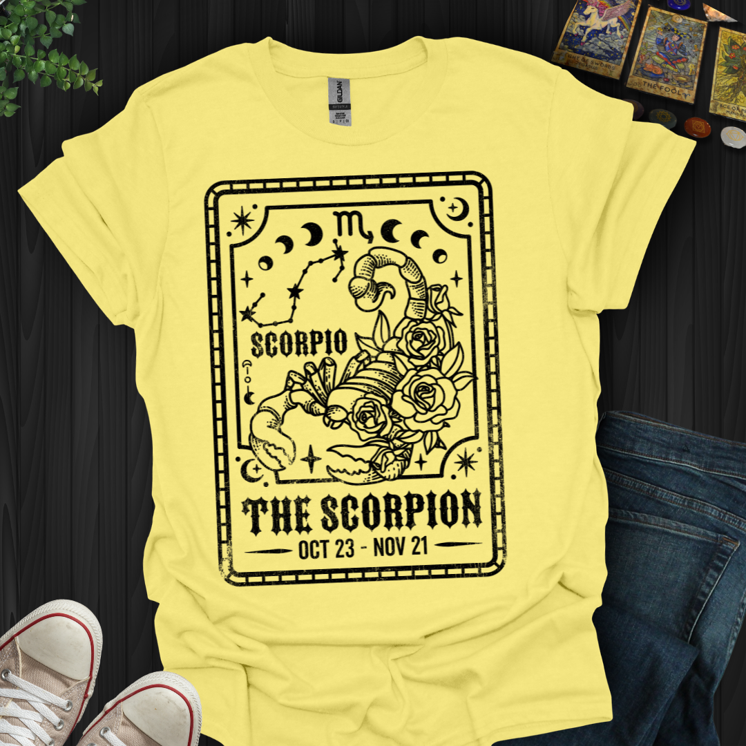 Scorpio: The Rose & The Sting T-Shirt