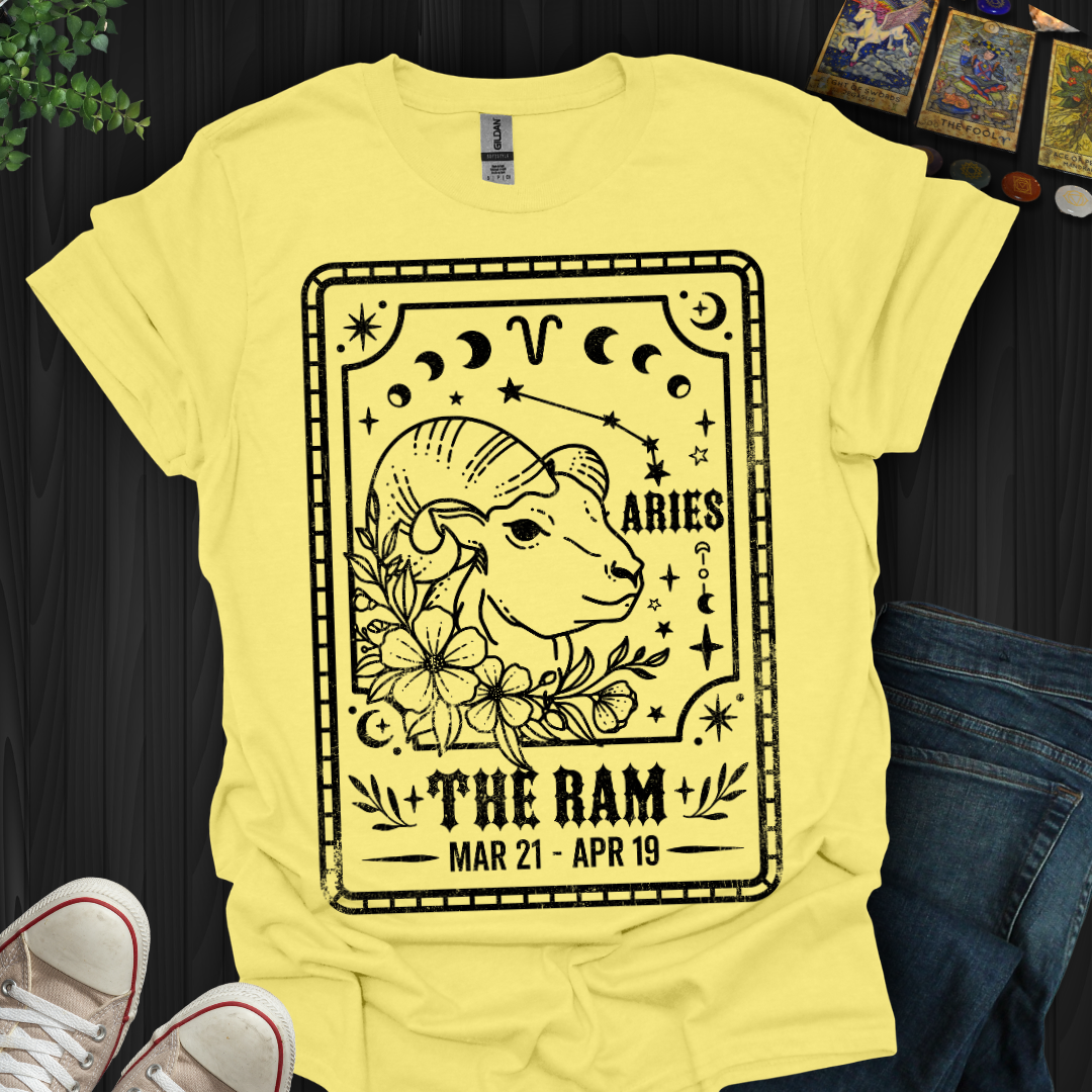 Aries: The Cosmic Firestarter T-Shirt