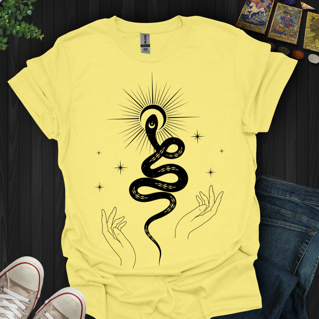 Celestial Hands and Snake T-Shirt