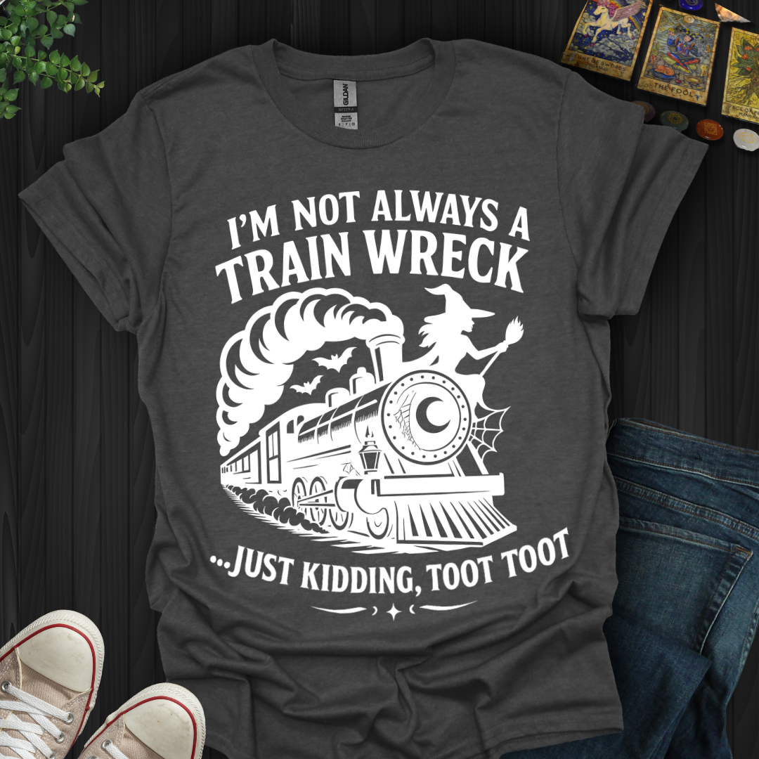 Train Wreck Witch T-Shirt