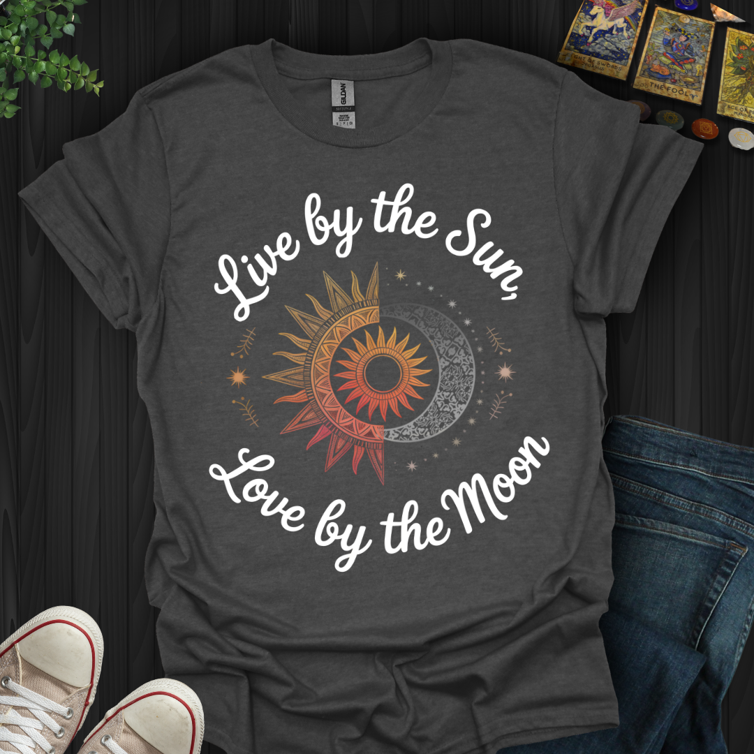 Tribal Sun, Mystic Moon T-Shirt