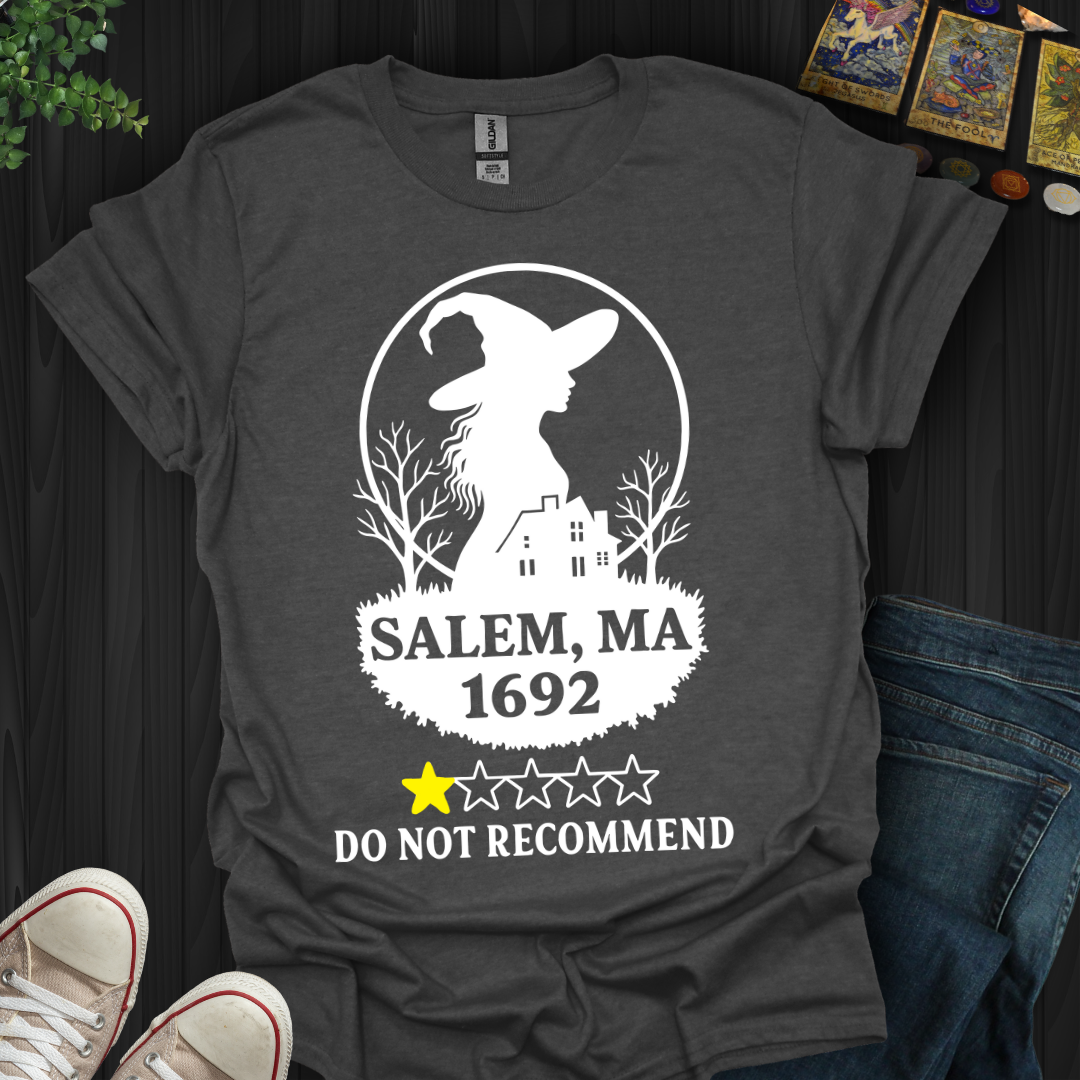 Salem, 1692 – One Star Review T-Shirt