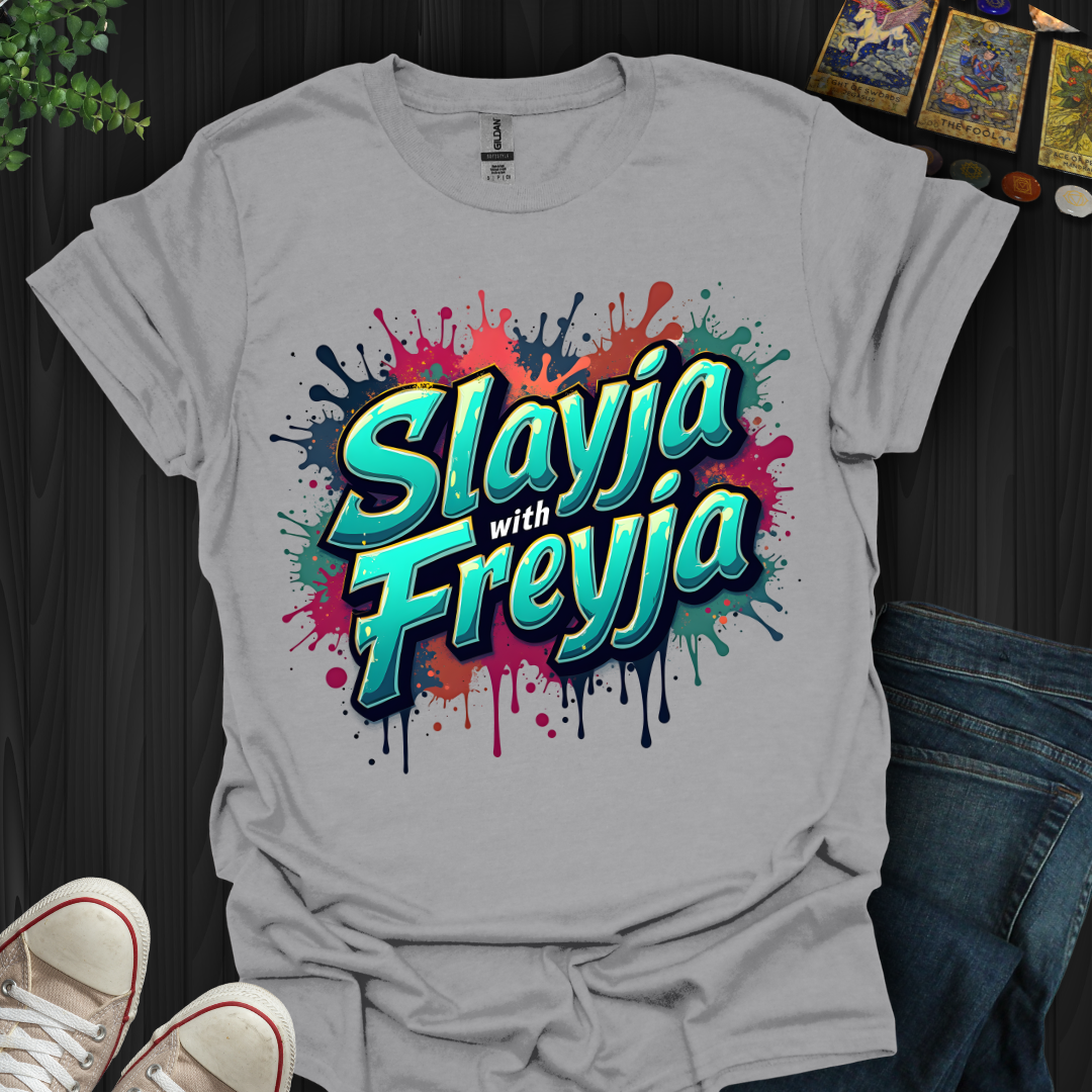 Slayja with Freyja T-Shirt