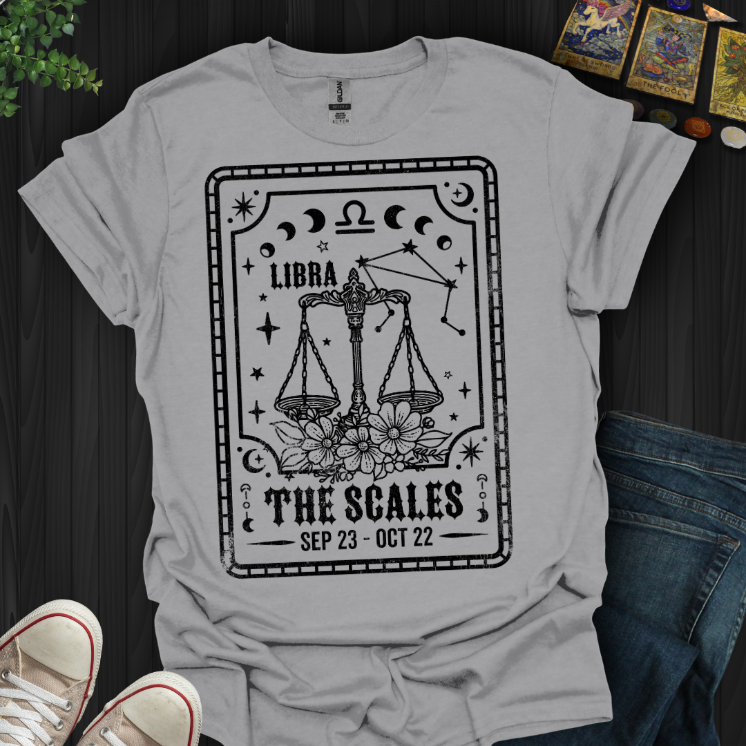 Libra: The Cosmic Balancer T-Shirt