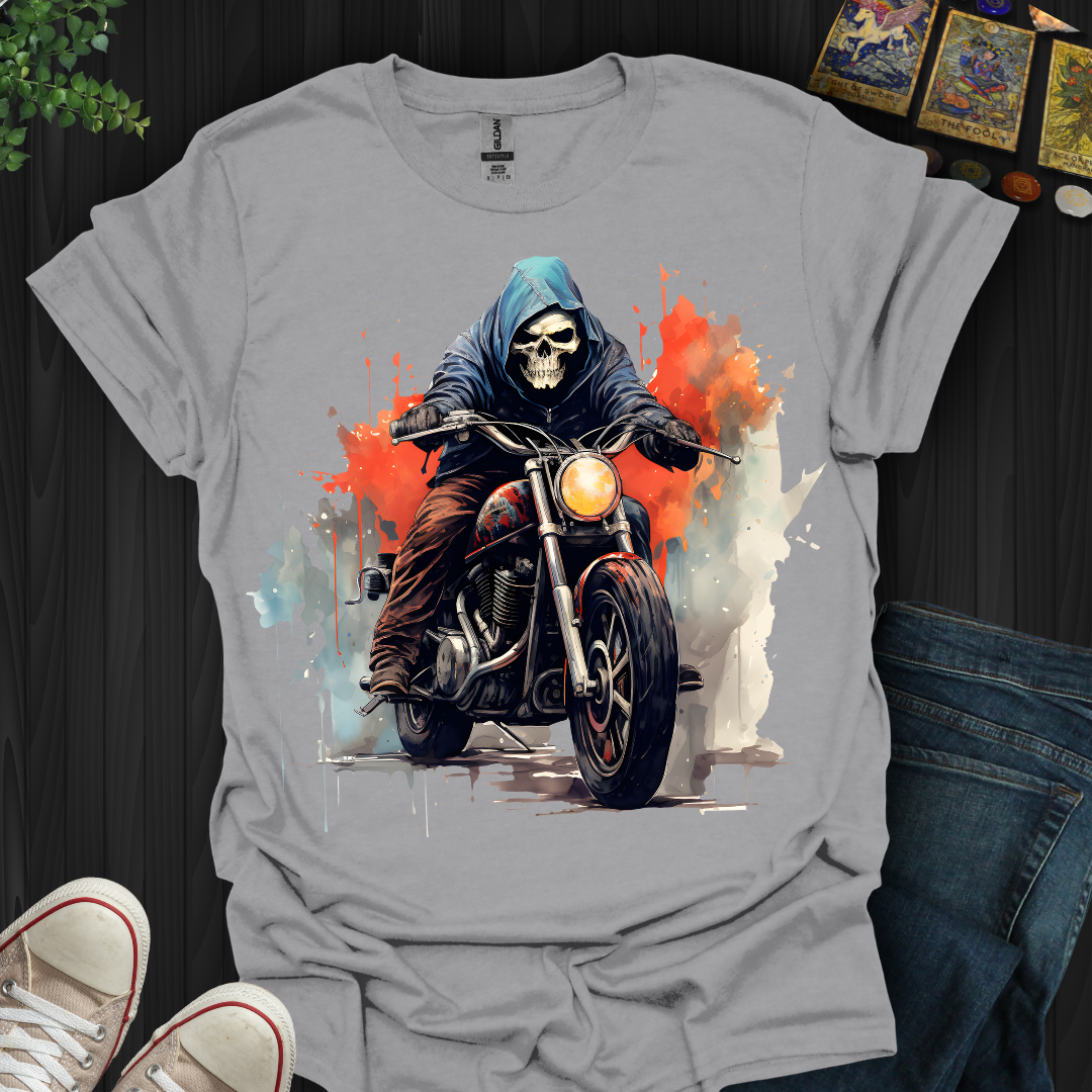 Skeleton Motorcycle T-Shirt