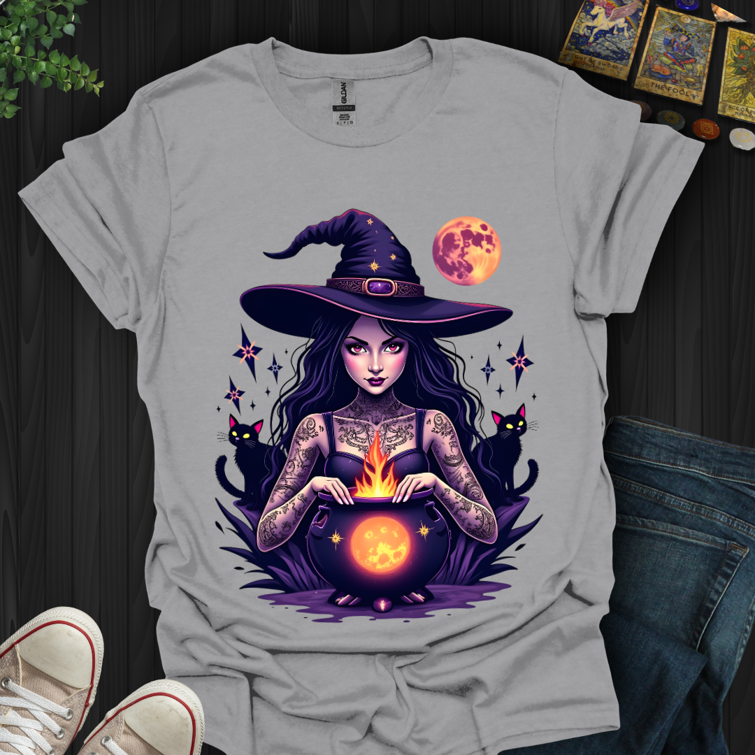 Cauldron Witch T-Shirt