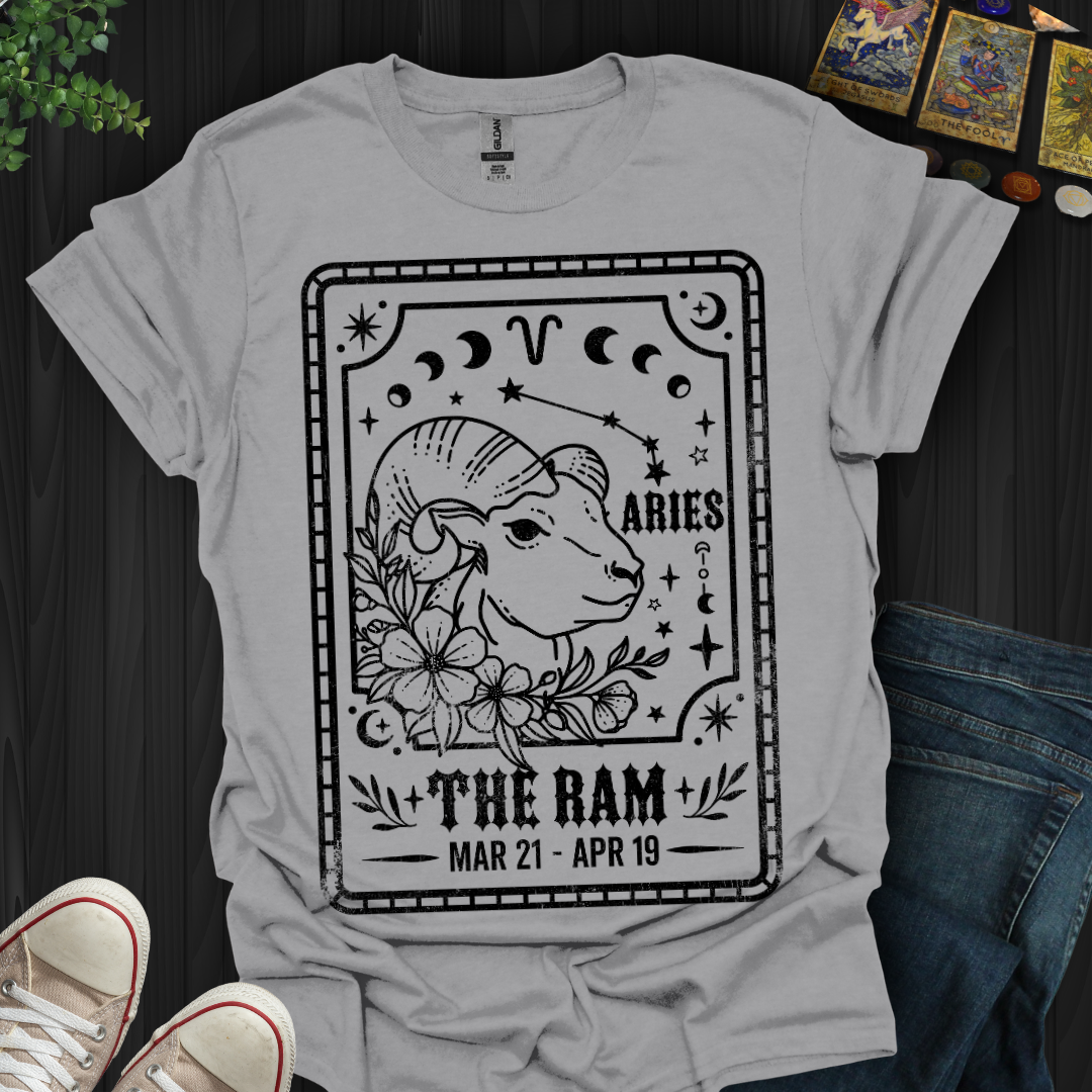 Aries: The Cosmic Firestarter T-Shirt