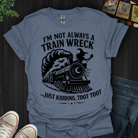 Train Wreck Witch T-Shirt
