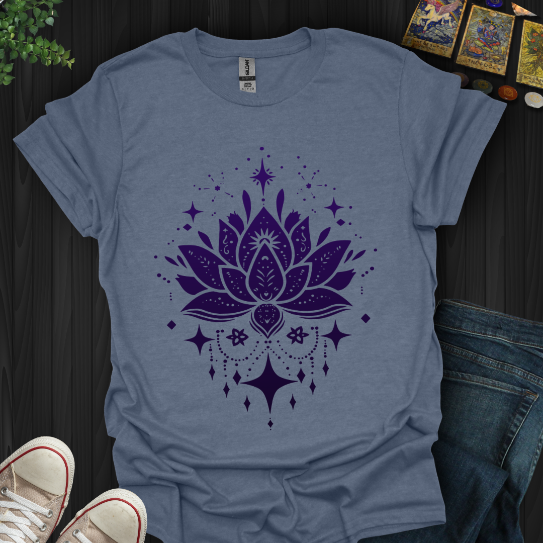 Blue Lotus Mandala T-Shirt
