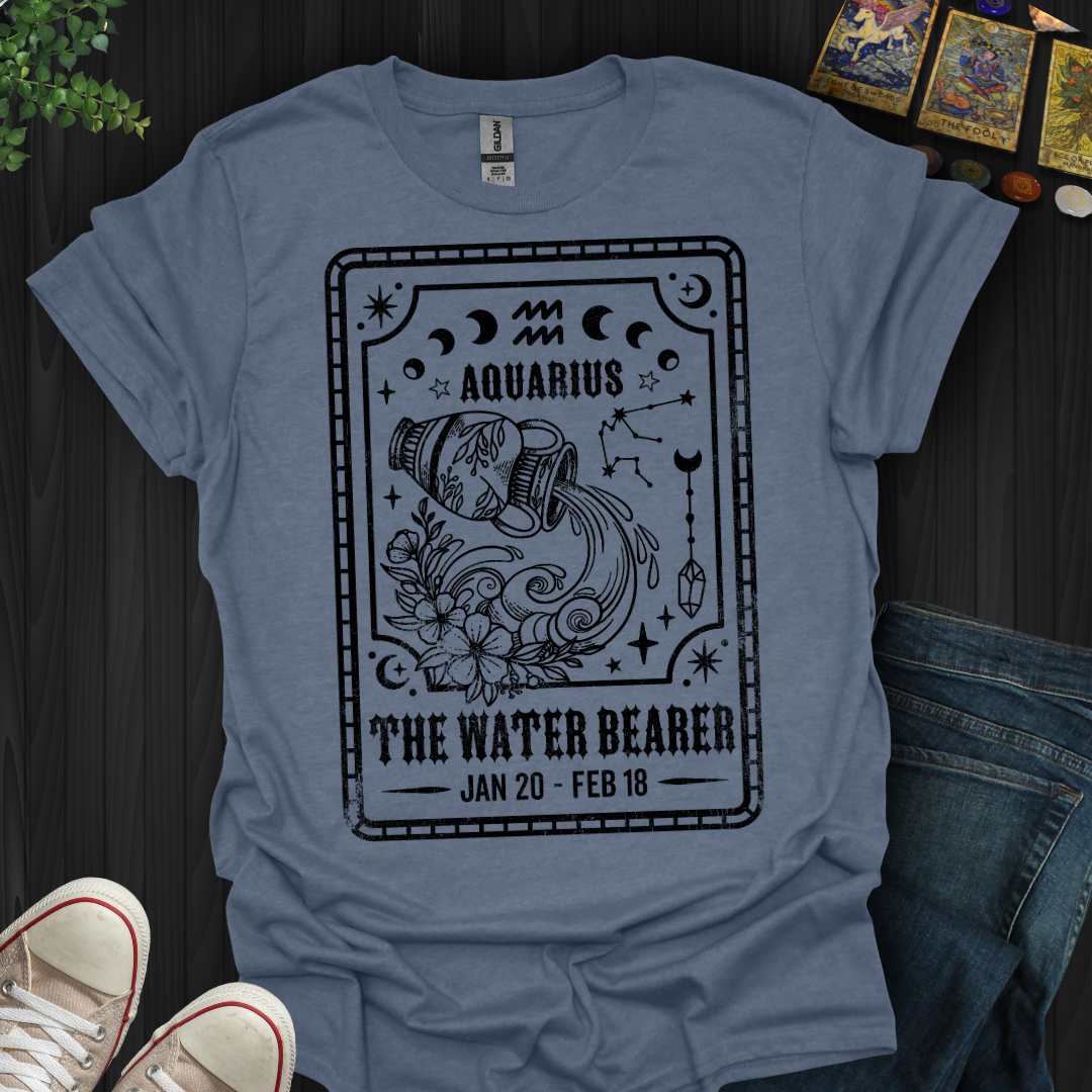Aquarius: The Visionary Flow T-Shirt