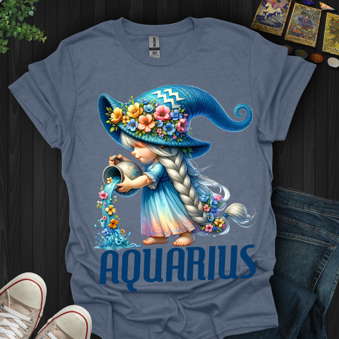 Aquarius Gnome T-Shirt