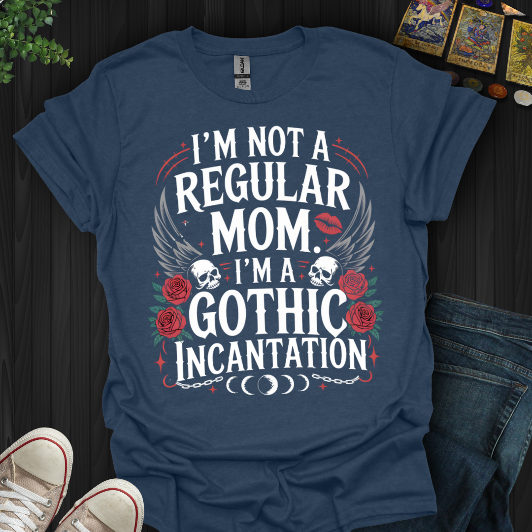 Gothic Incantation Mom T-Shirt