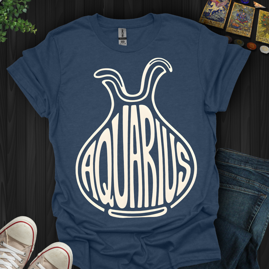 Aquarius: The Cosmic Visionary T-Shirt
