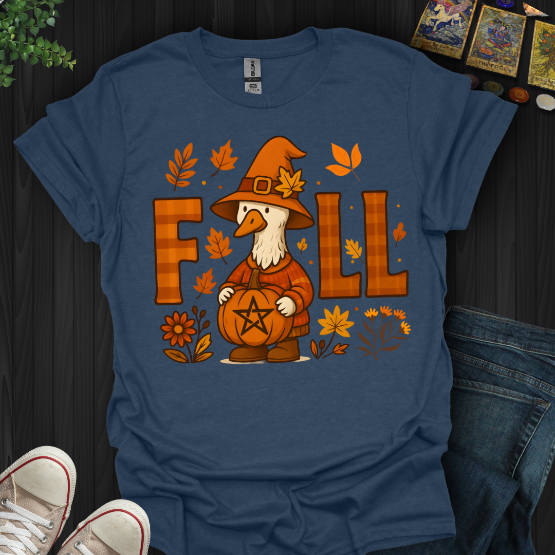 Witchy Goose Fall Vibes T-Shirt