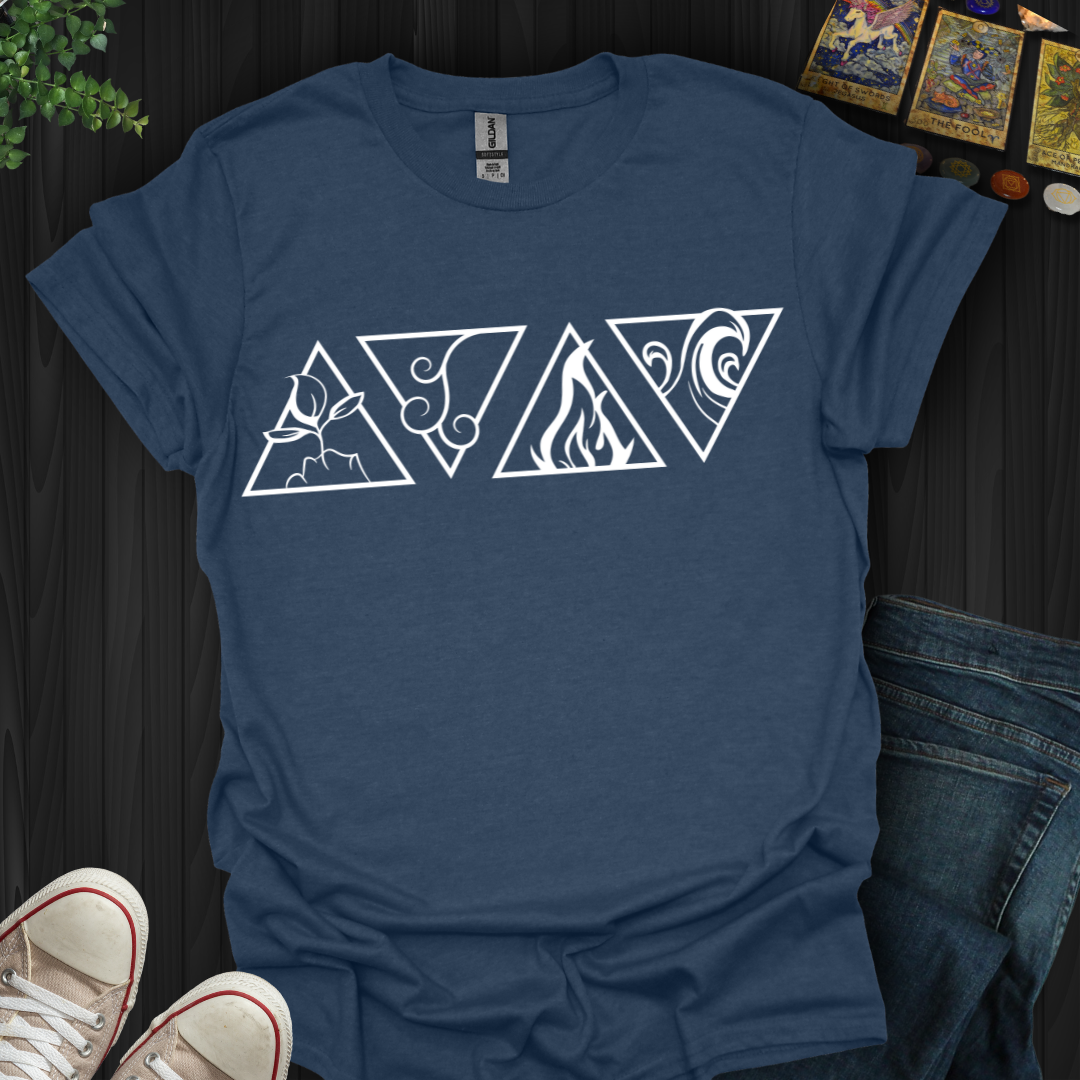 4 Elements (White) T-Shirt