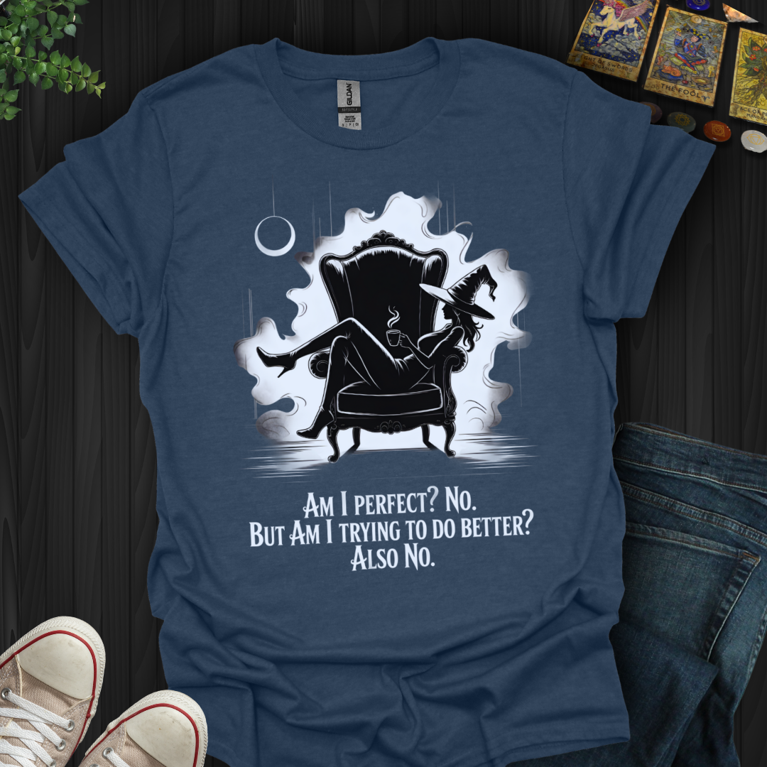 Perfect? No. Trying? Also No T-Shirt