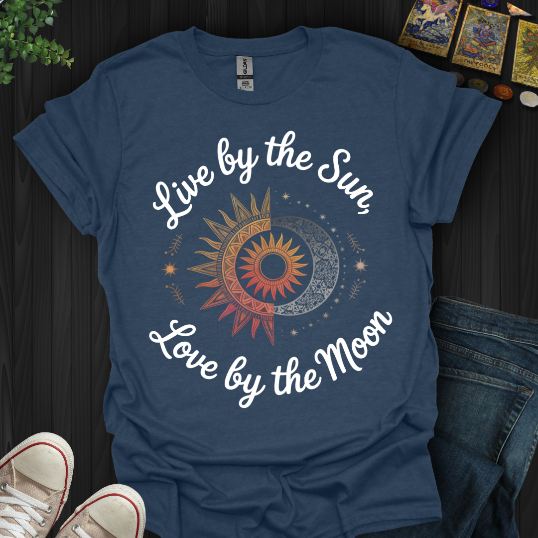 Tribal Sun, Mystic Moon T-Shirt