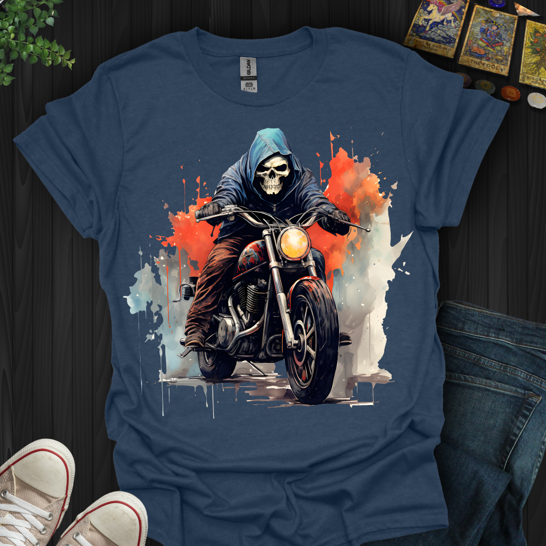 Skeleton Motorcycle T-Shirt