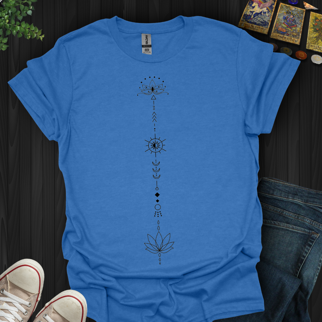 Boho Lotus Drop T-Shirt