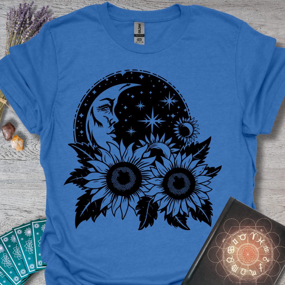 Sunflower and Moon T-Shirt