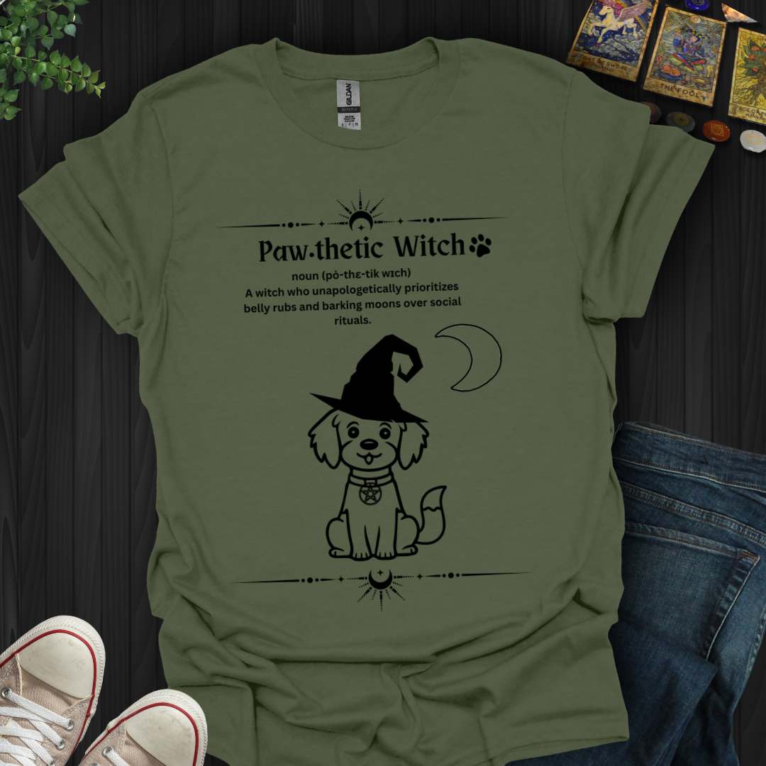 Paw-thetic Witch T-Shirt