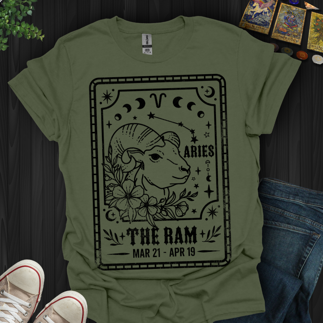 Aries: The Cosmic Firestarter T-Shirt