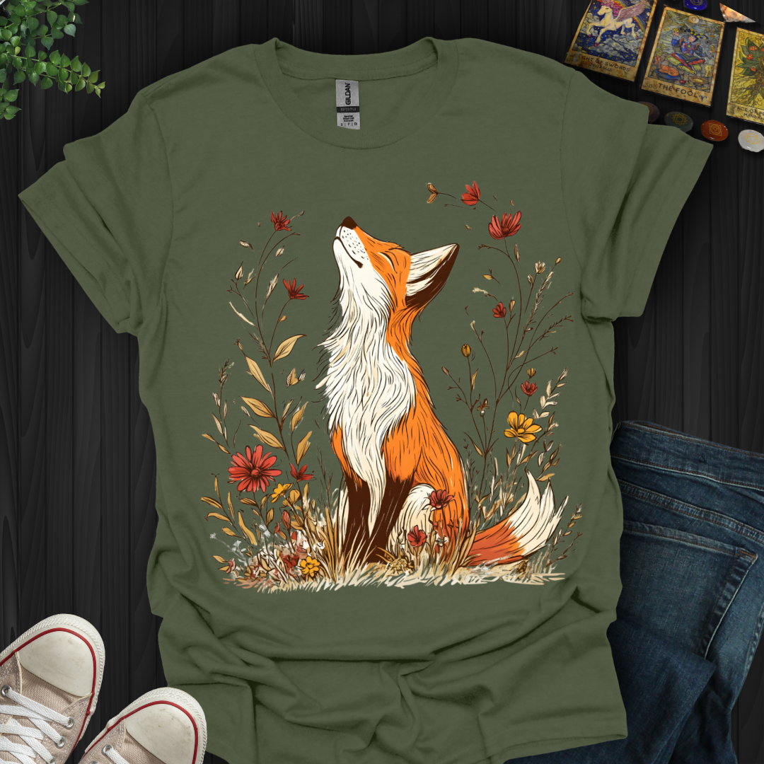 Boho Enchanted Fox T-Shirt