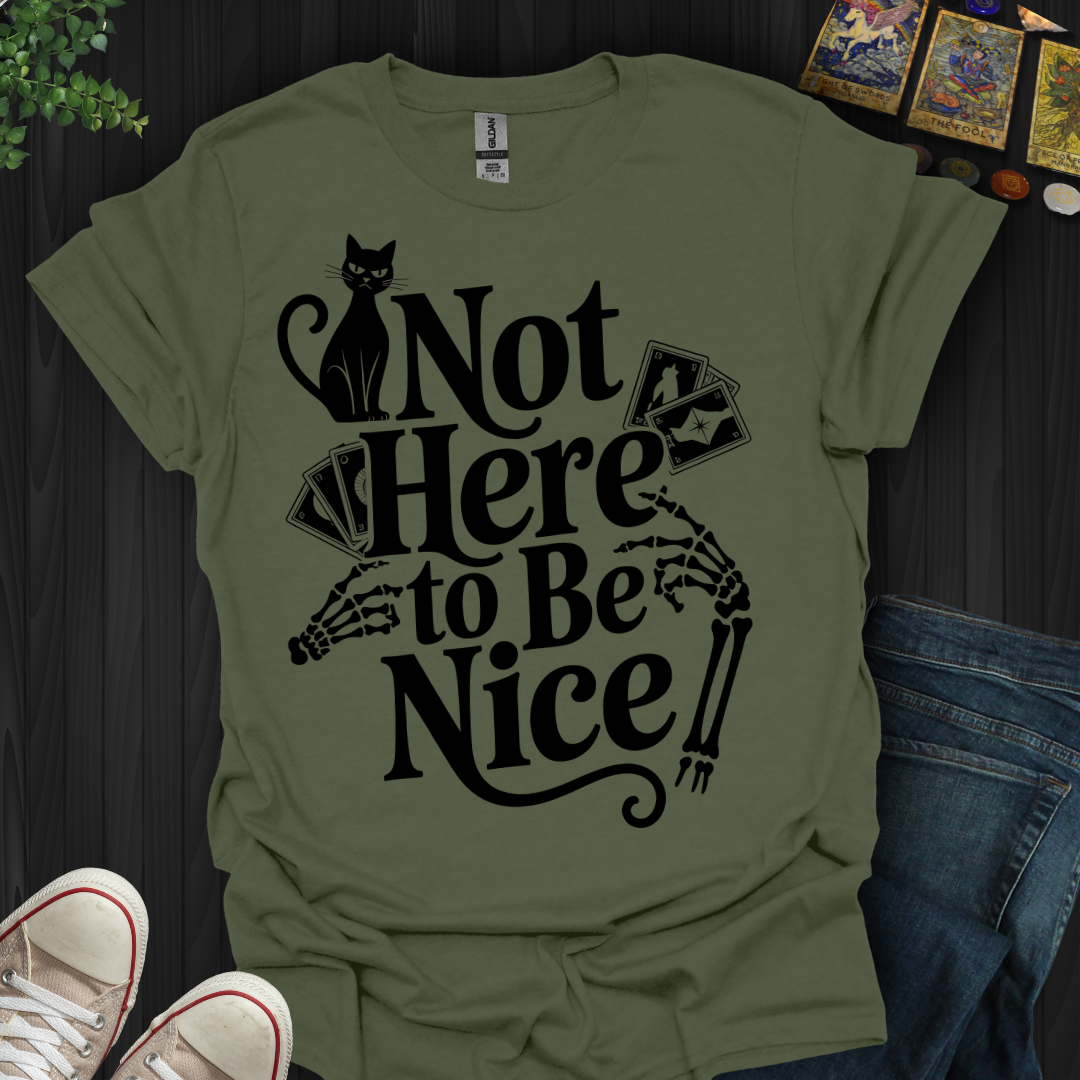 Not Here to Be Nice T-Shirt