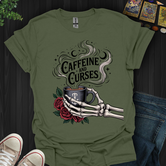 Caffeine and Curses T-Shirt