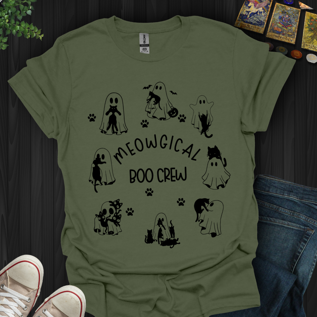 Meowgical Boo-Crew T-Shirt