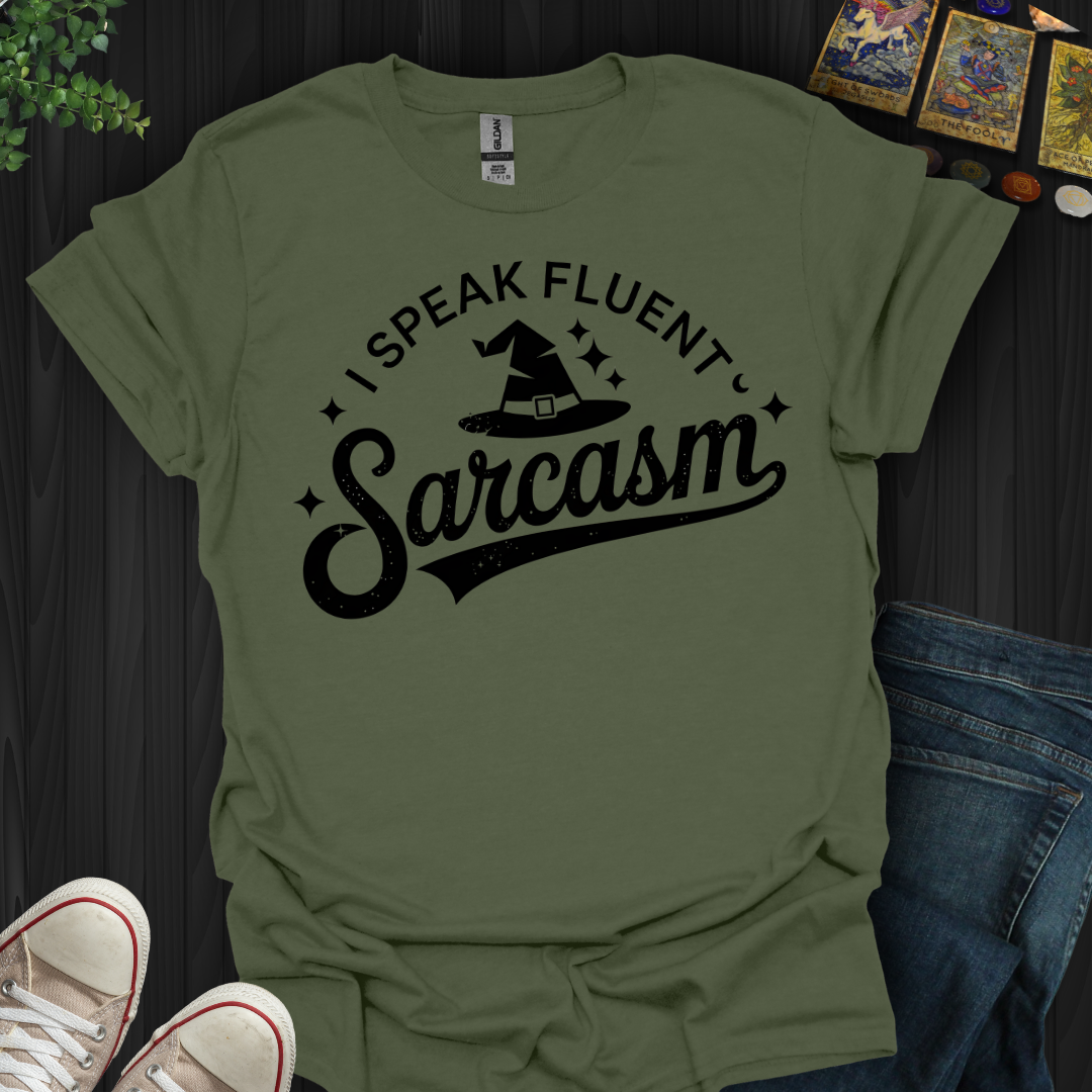 Fluent in Sarcasm & Magic T-Shirt