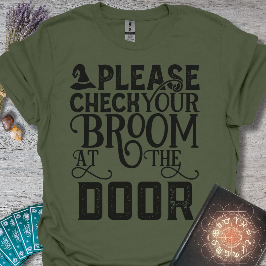 Check Your Broom T-Shirt