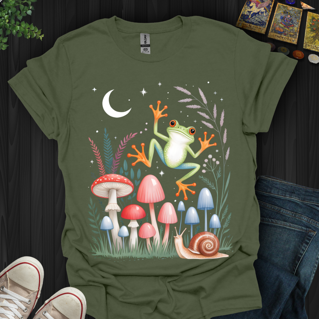 Frogs, Fungi & Good Vibes T-Shirt