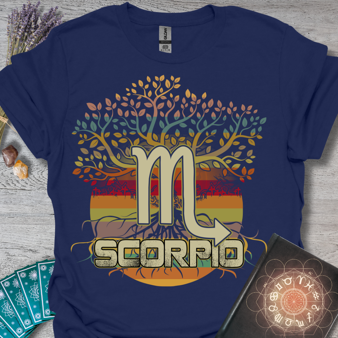 Scorpio Tree of Life T-Shirt