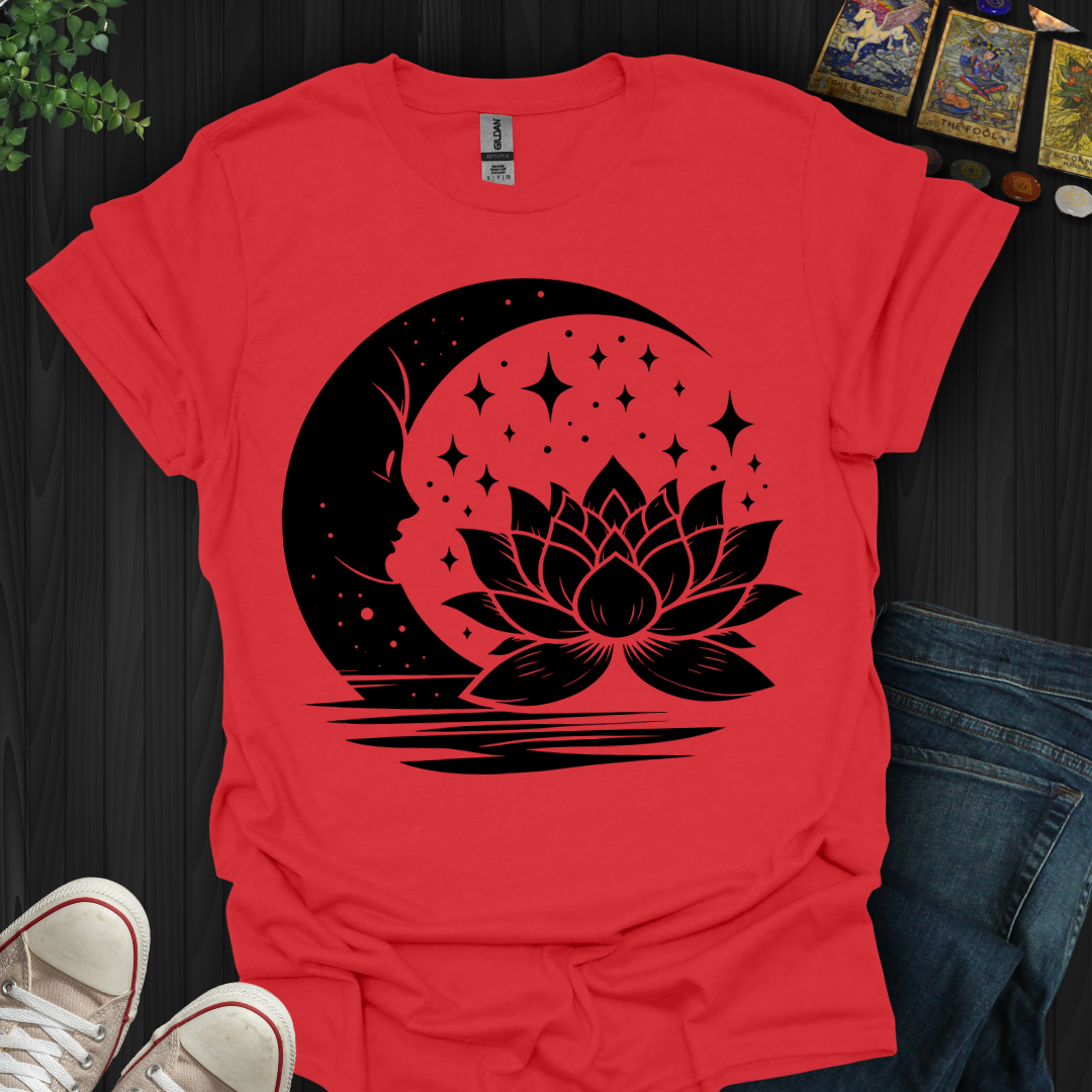 Water Lotus Moon T-Shirt