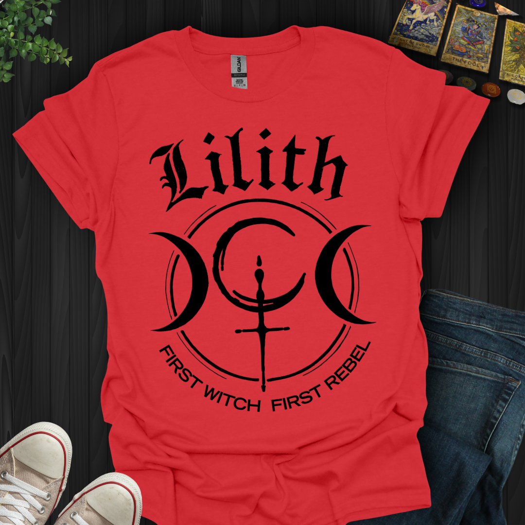 Lilith – First Witch, First Rebel T-Shirt