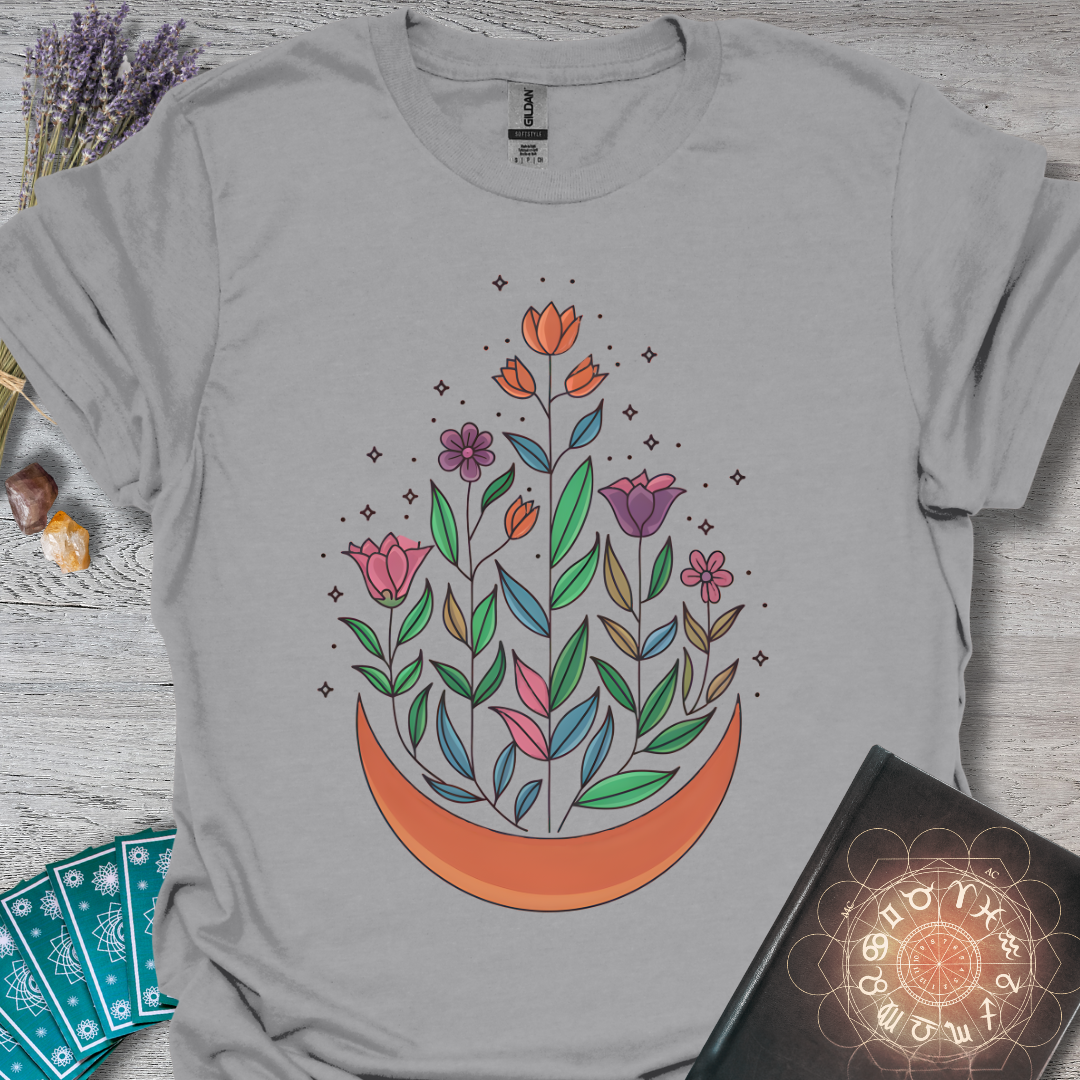 Floral Moonrise T-Shirt