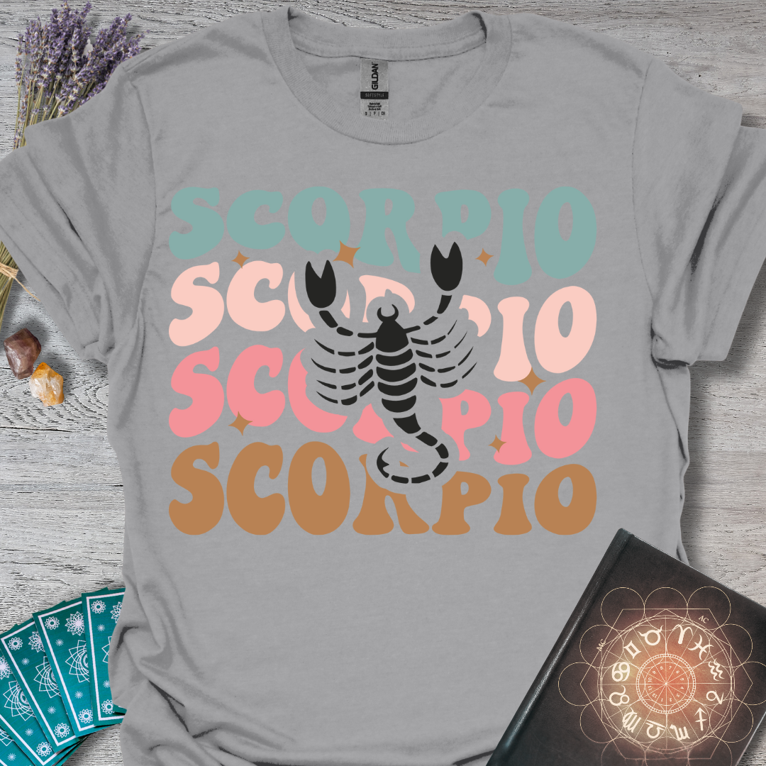 Retro Scorpio Vibes T-Shirt