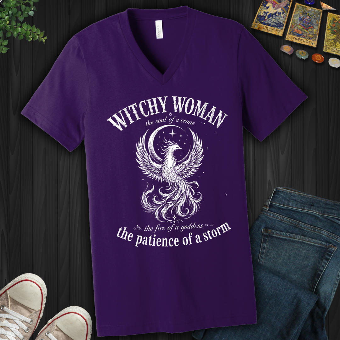 Patience Of A Storm- V-Neck