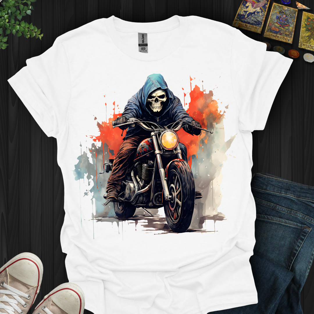 Skeleton Motorcycle T-Shirt