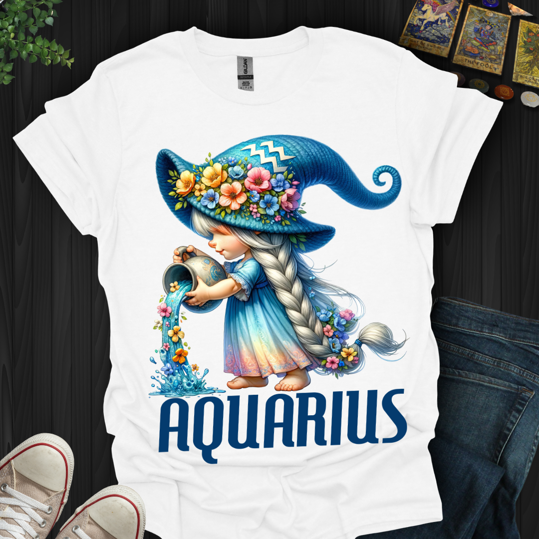 Aquarius Gnome T-Shirt