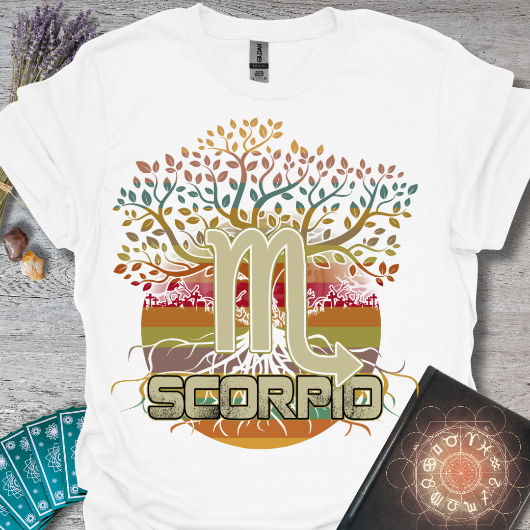 Scorpio Tree of Life T-Shirt